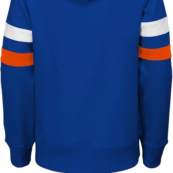 New York Knicks Outerstuff Girls' Overlay Hoodie and a Drawstring Backpack - Picture 4 of 12